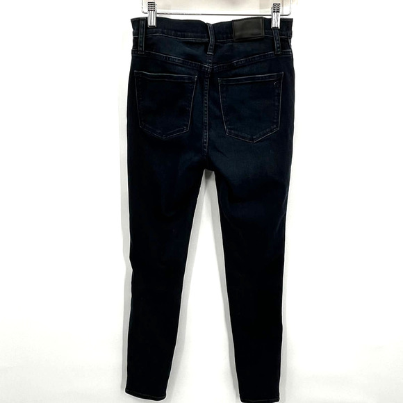 Madewell 10" High-Rise Skinny Jeans in Macalester Wash: Knee-Rip Edition Size 26 - Picture 11 of 13